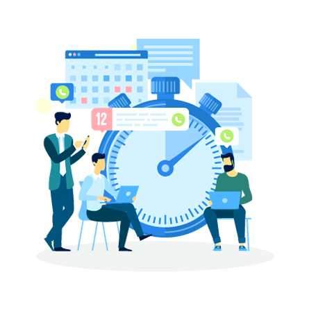 Real-time updated call reports