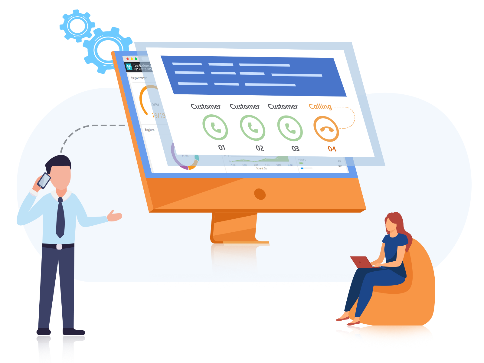 Your agents should be busy talking, not dialing