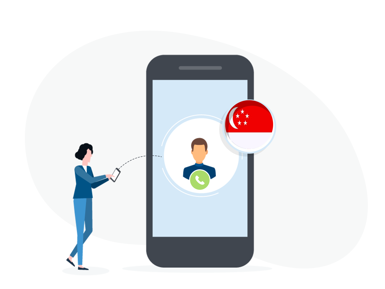 Singapore virtual phone number