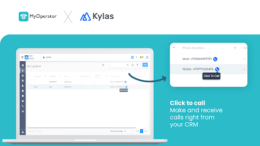 Handle The Sales Call Remotely MyOperator Kylas
